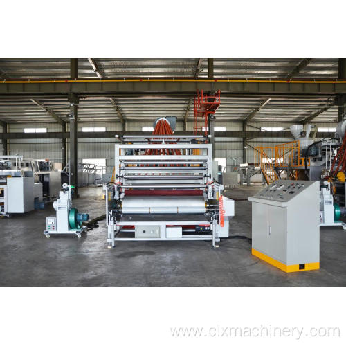 1500mm width 3/5layers PE wrap film machine